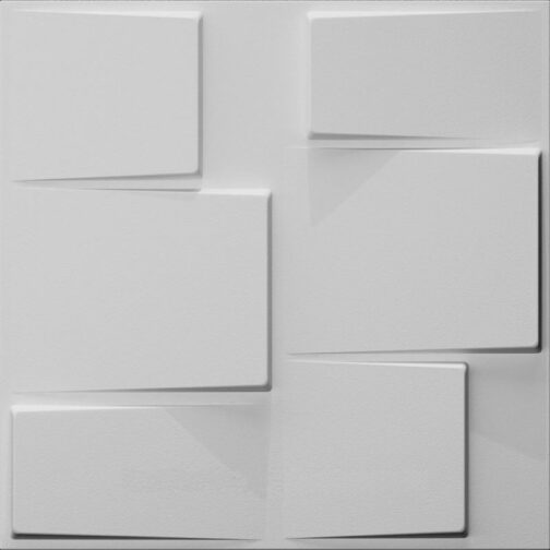 חיפויי קיר תלת מימדי דגם Rubik בגודל 50X50